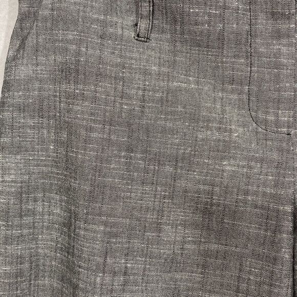 Gray Business Work Dress Cropped Pants - Picture 4 of 8